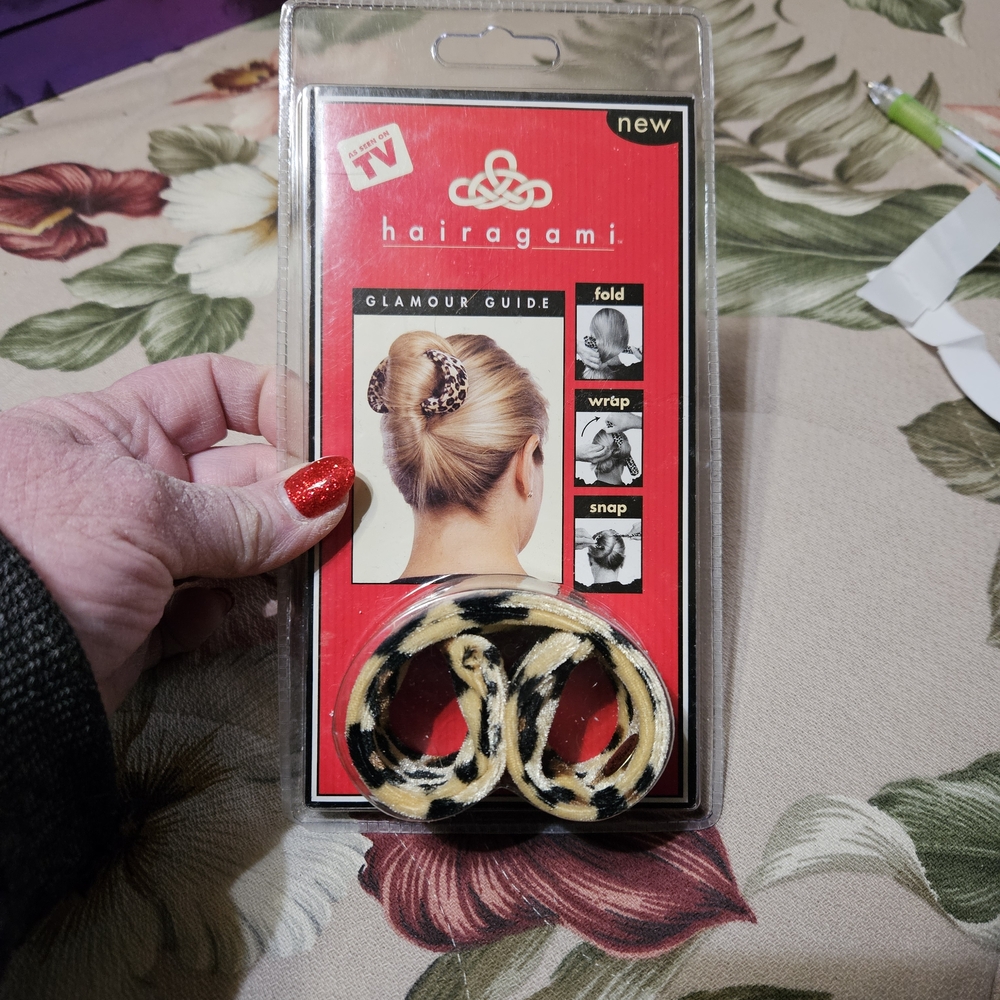 #625 Leopard Print Hair Accessory